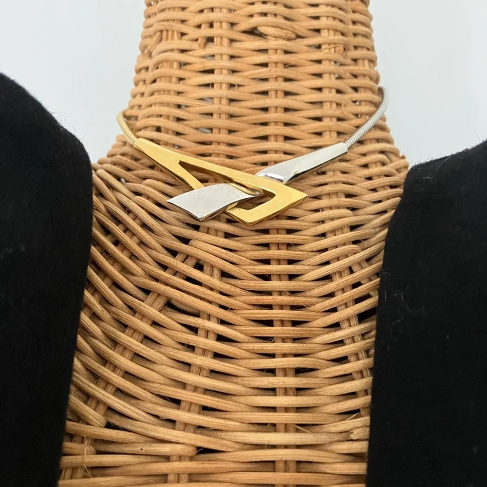 Givenchy necklace two tone vintage-stamped - Picture 1 of 10